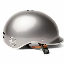 Thousand Metallics Collection Helmet - Polished Titanium -Cycling Accessories Shop silver bike helmet 001 2000x d7b9e013 f710 4158 8041 985d319616ea