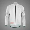 Outwet Wind Jacket-WPT - White/Red Logo -Cycling Accessories Shop softshell wpt bianco rosso fronte