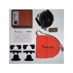 Overade Plixi Fit Foldable Helmet - Black -Cycling Accessories Shop spinwarriors19 75355