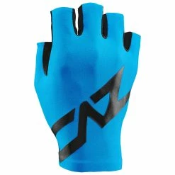 Supacaz SupaG Short Gloves - Twisted Neon Blue