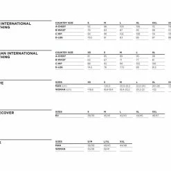 Dotout Tempo Jacket - Black -Cycling Accessories Shop tabella taglie 2 b87f30f2 811b 4a5a b2e5 7a5350a5971a