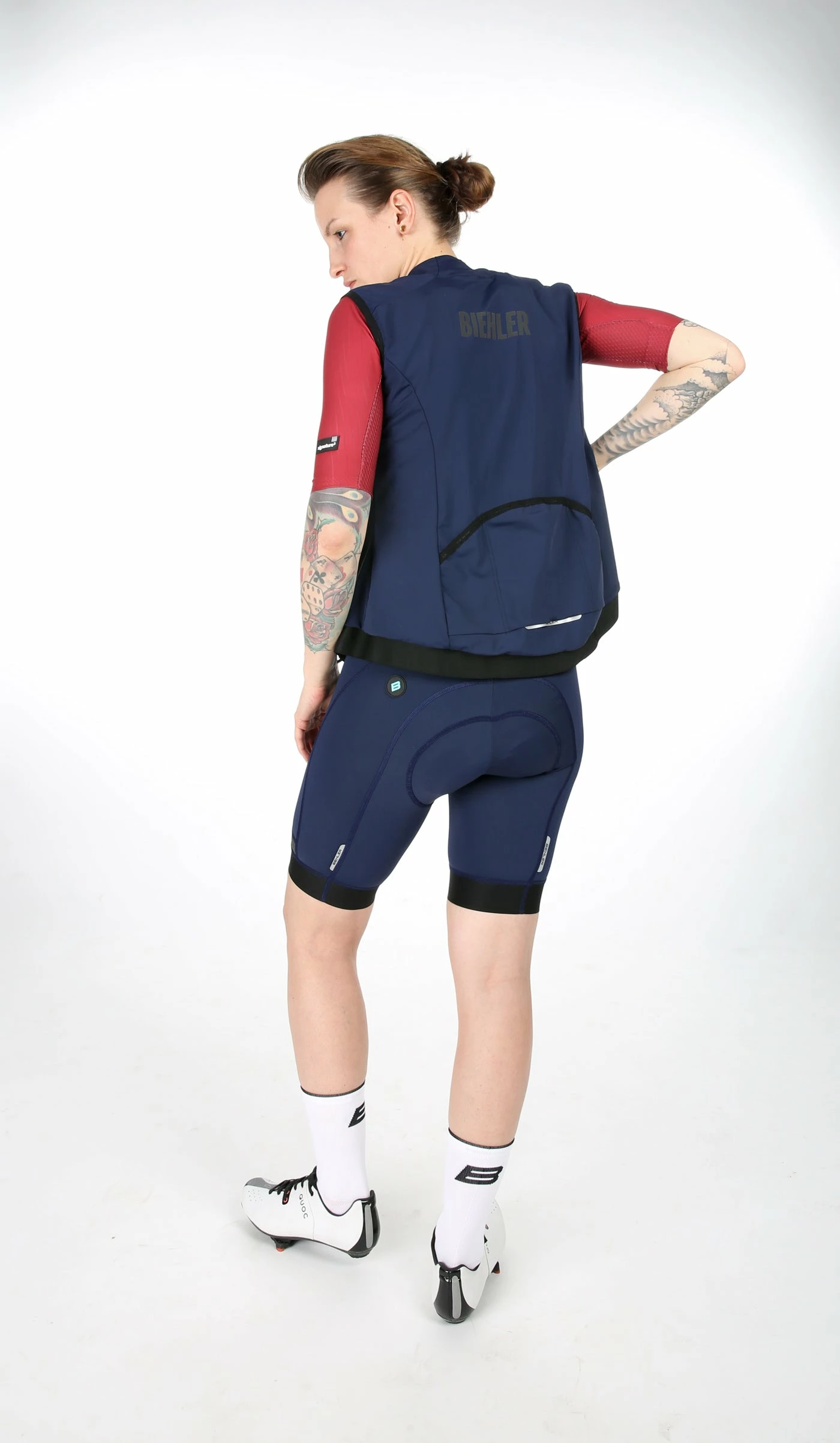 Biehler Signature Women Gilet - Night Blue 7 Biehler Signature Women Gilet - Night Blue - Image 5